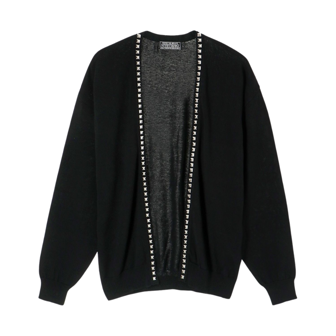 히스테릭 글래머 스터드 가디건 블랙(Hysteric Glamour Studded Cardigan Black) - 1