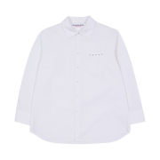 The Museum Visitor Five Star Stud Pocket Shirts White