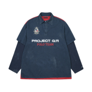 Project G/R Polo Parody Shirts Navy