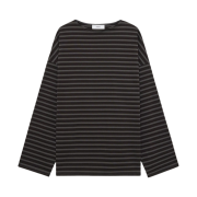 Marka Basque Shirt Brown Charcoal