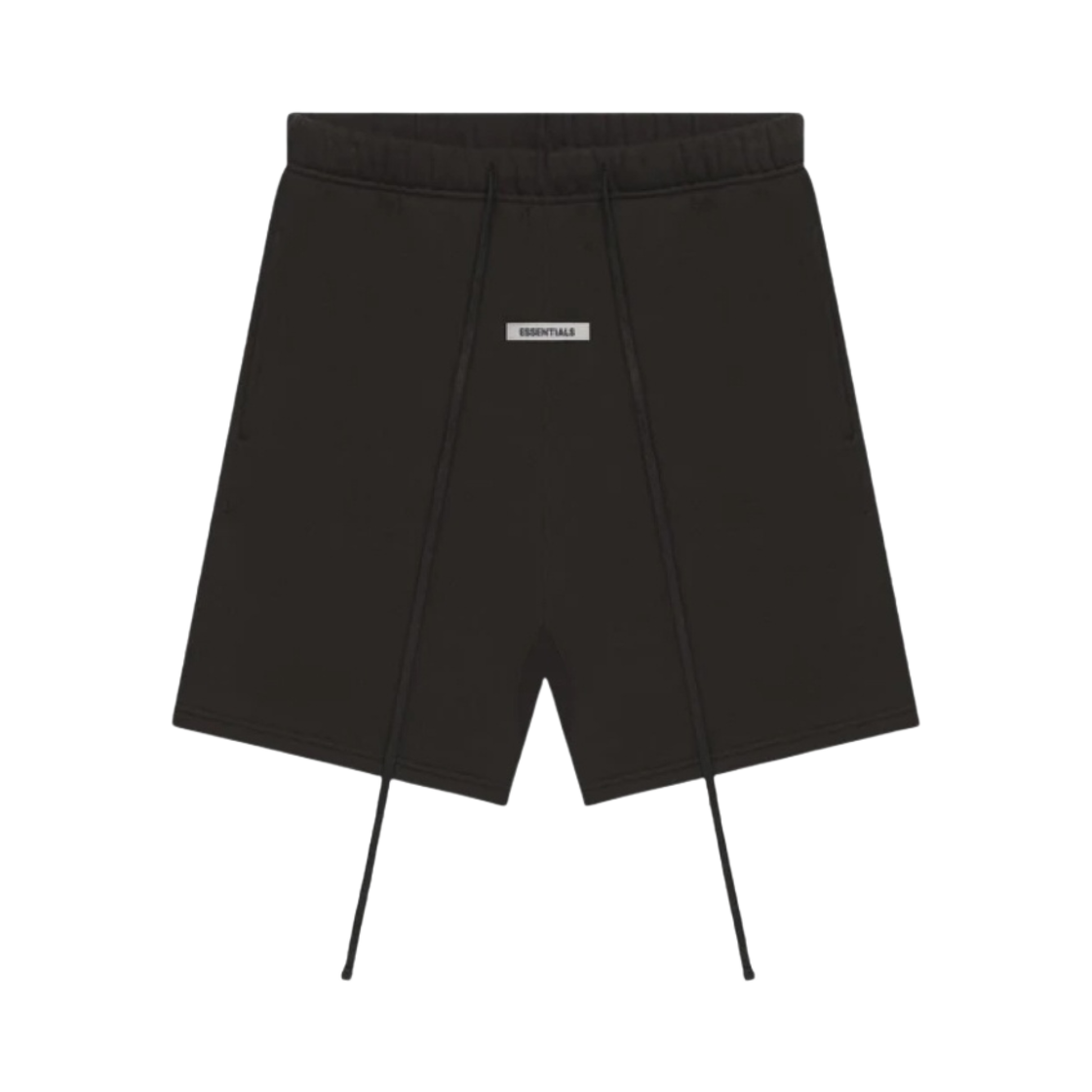 에센셜 플리스 쇼츠 웨더드 블랙 - 20FW