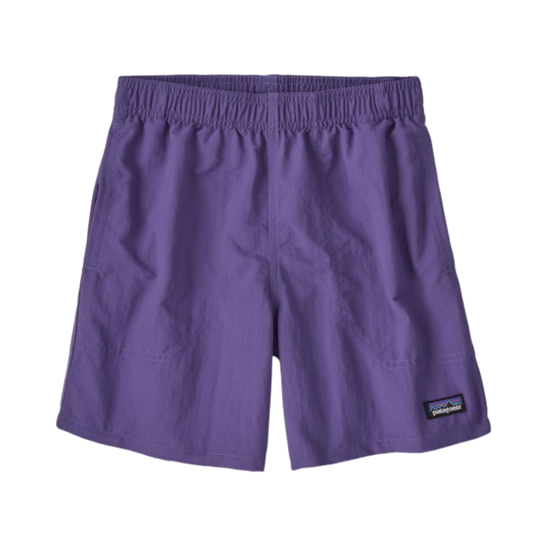 (키즈) 파타고니아 배기스 쇼츠 5인치 라인드 퍼레니얼 퍼플