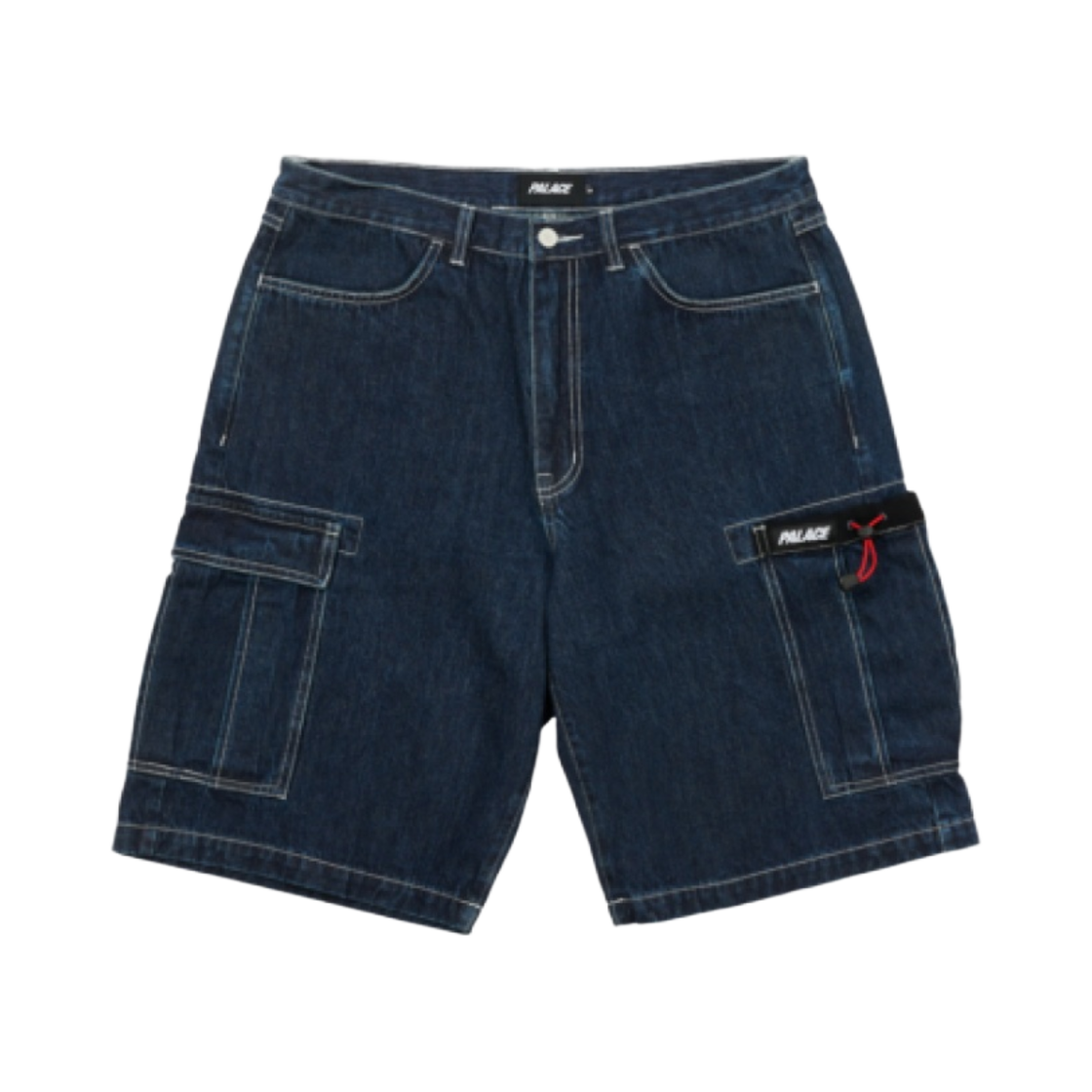 팔라스 드로우코드 포켓 데님 쇼츠 인디고 - 21SS(Palace Drawcord Pocket Denim Shorts Indigo - 21SS) - 1