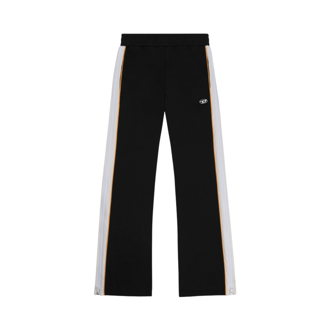 디젤 P-잼포크 사이드 지퍼 스웨트팬츠 블랙(Diesel P-Zampock Sweatpants with Side Zip Black)