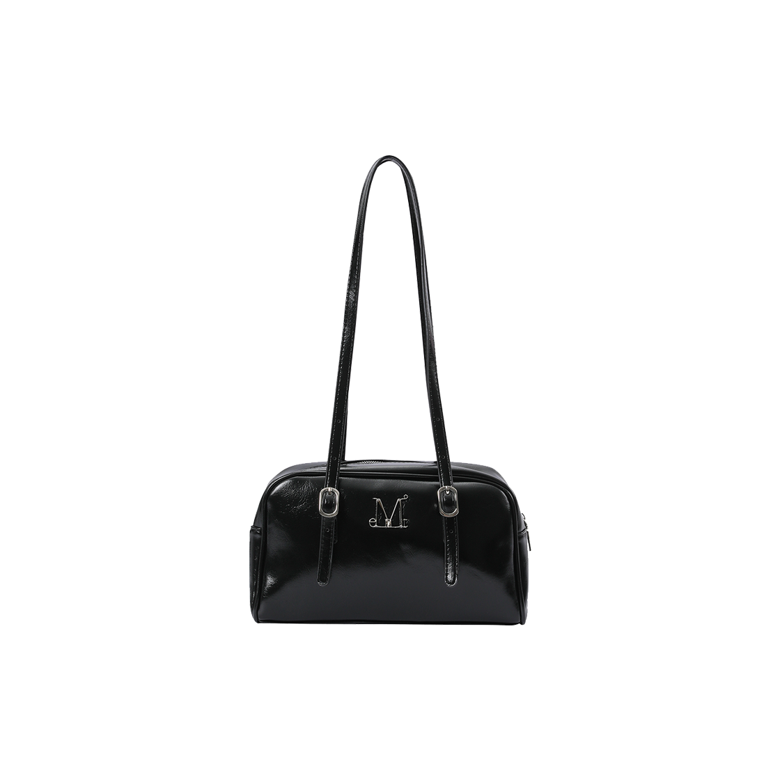 무센트 루인 메탈 로고 바게트백 남녀공용(MUCENT Luin Metal Logo Baguette Bag Unisex)
