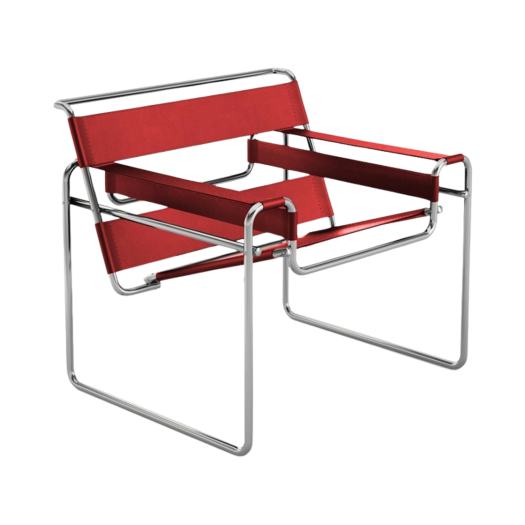 KNOLL11 Knoll Wassily Lounge Chair Red