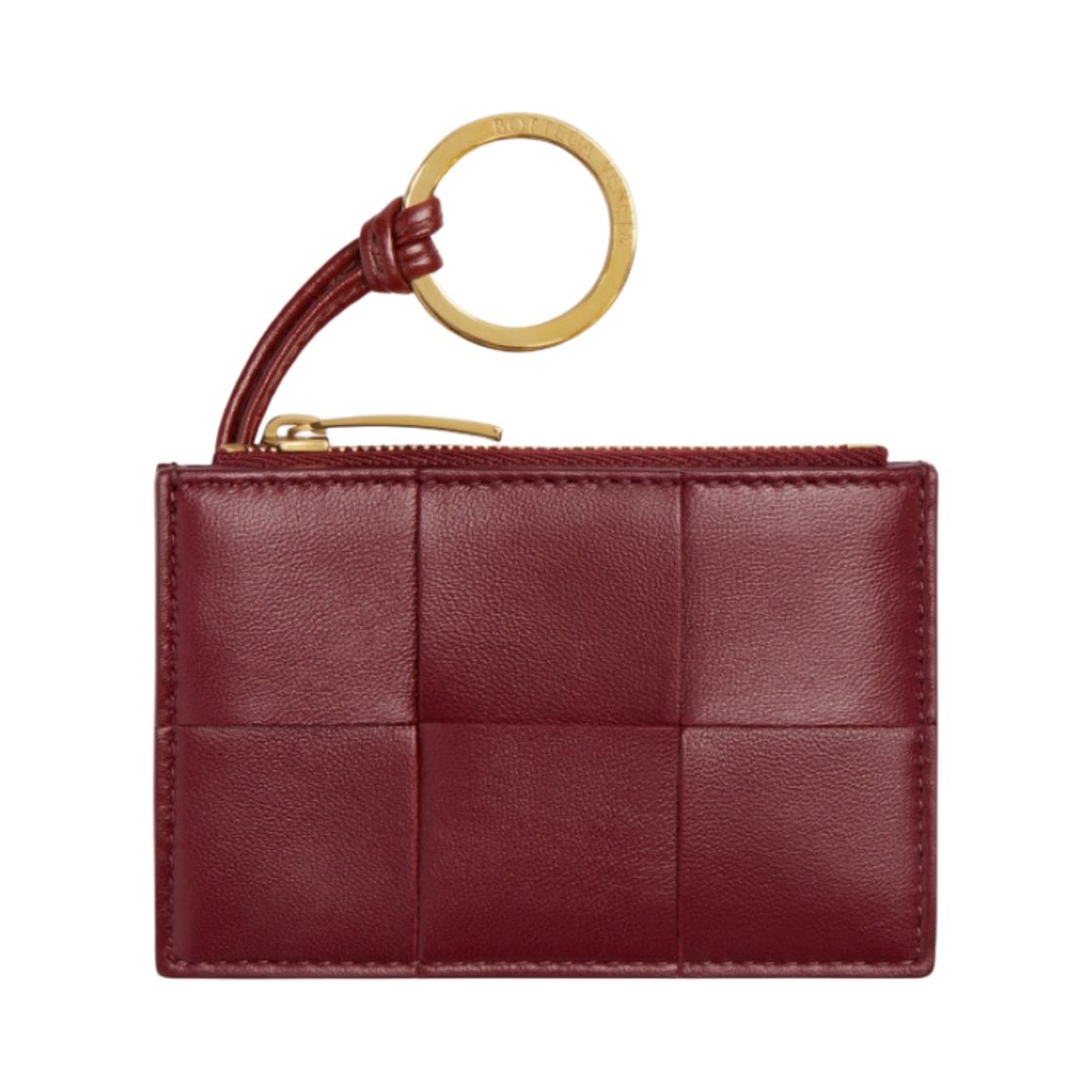 보테가 베네타 키 파우치 보르도(Bottega Veneta Key Pouch Bordeaux) - 1