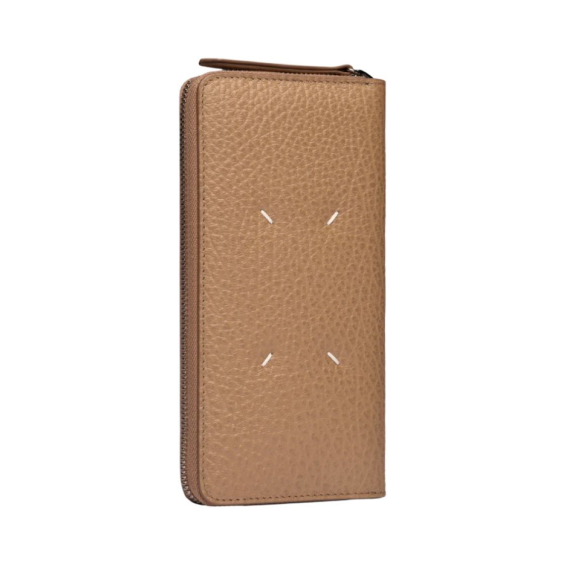 메종 마르지엘라 포 스티치 집어라운드 지갑 탄(Maison Margiela Four Stitches Zip-Around Wallet Tan) - 1