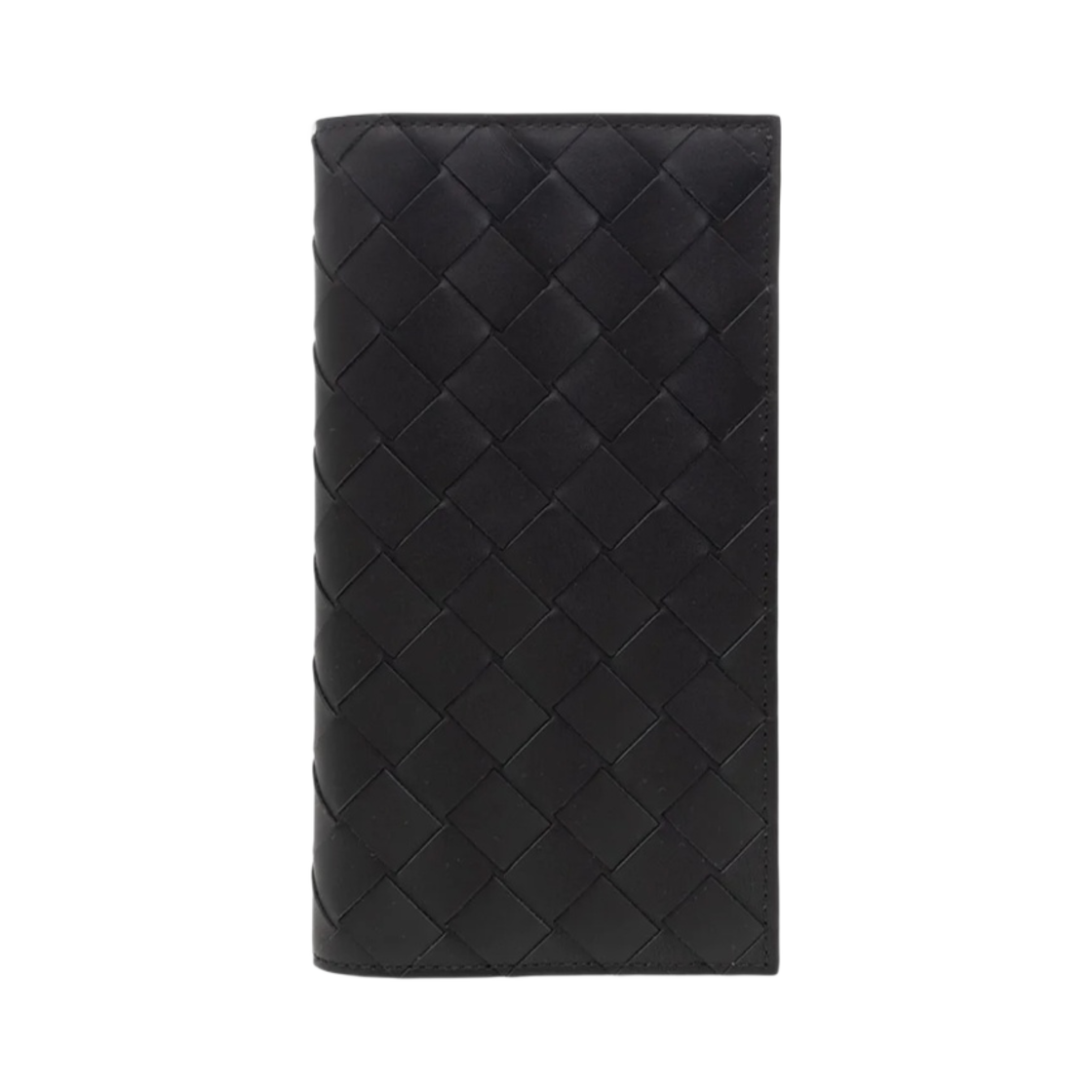 749436VCPQ48803 Bottega Veneta Intrecciato Long Wallet Black