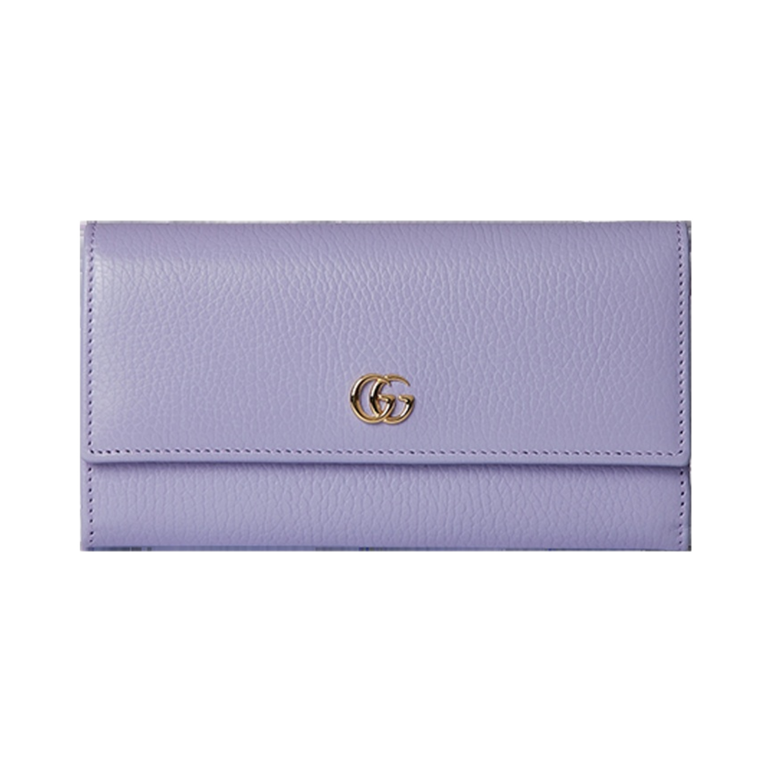구찌 GG 마몽 컨티넨탈 지갑 라일락 레더(Gucci GG Marmont Continental Wallet Lilac Leather) - 1