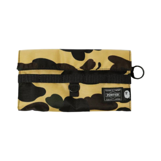- BAPE x Porter 1st Camo Long Wallet Yellow