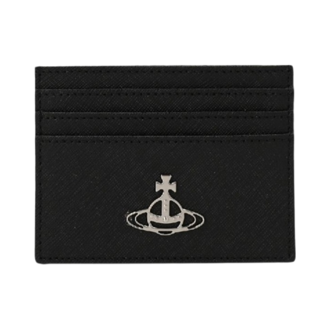 비비안 웨스트우드 로고 카드 홀더 블랙(Vivienne Westwood Logo Card Holder Black)