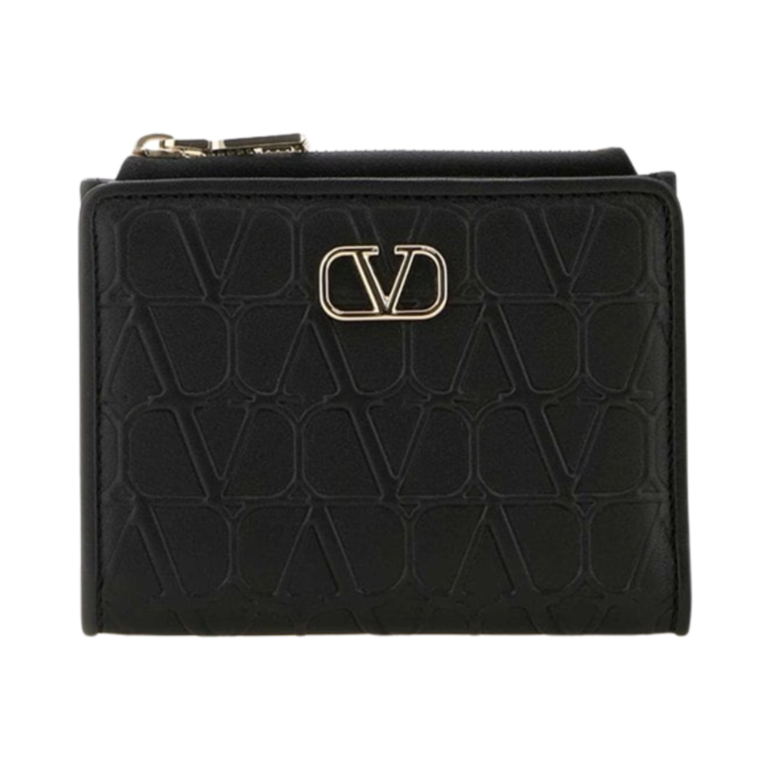 P0Z34IQU0NO Valentino Toile Iconographe Card Holer Black - 대표 이미지 #1