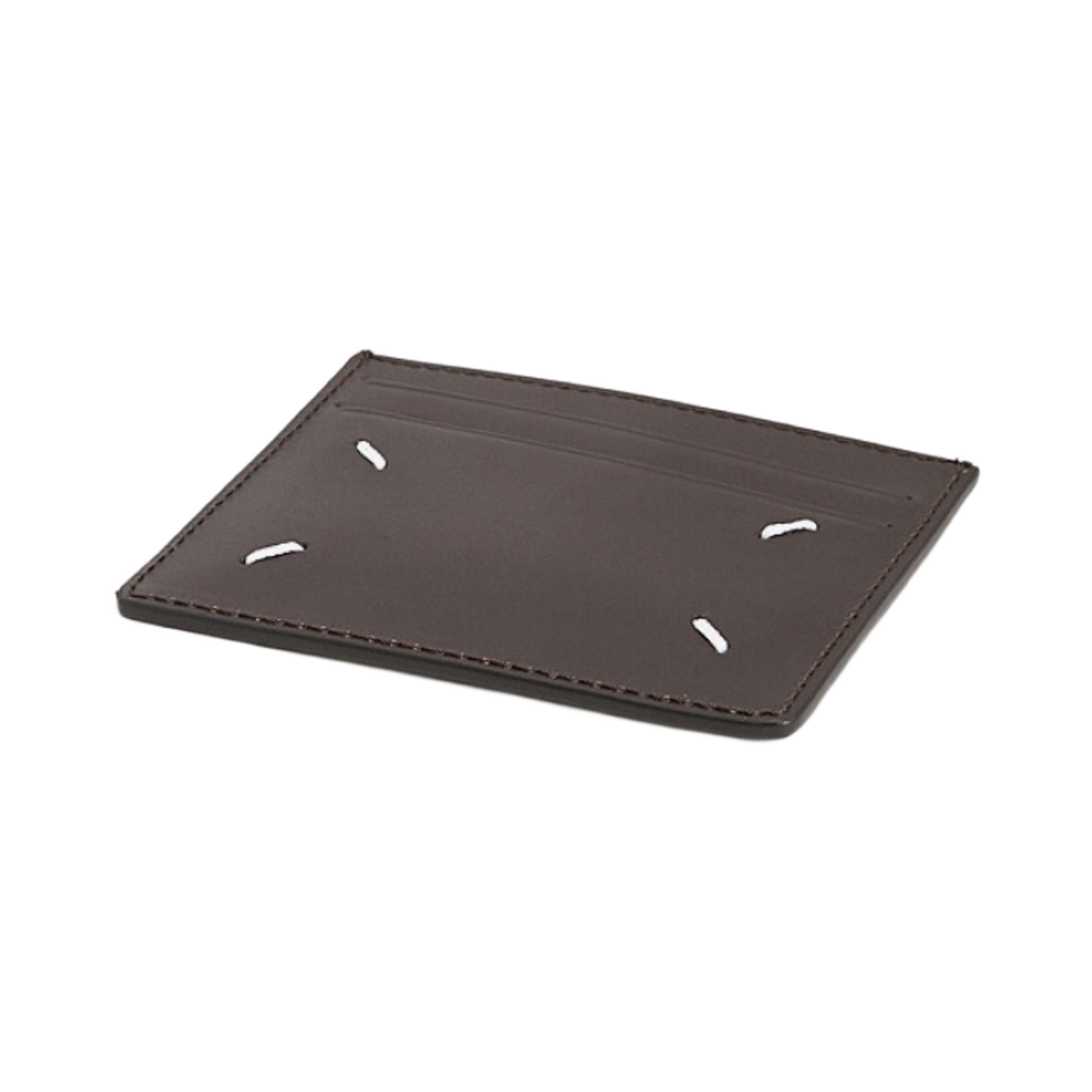 메종 마르지엘라 레더 카드 홀더 다크 브라운(Maison Margiela Leather Card Holder Dark Brown) - 2