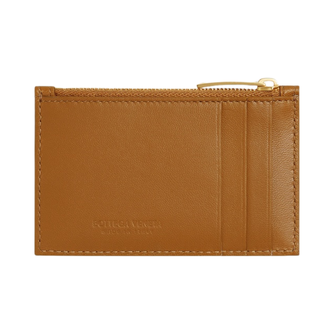 보테가 베네타 지퍼 카드 케이스 카멜(Bottega Veneta Zipped Card Case Camel) - 2