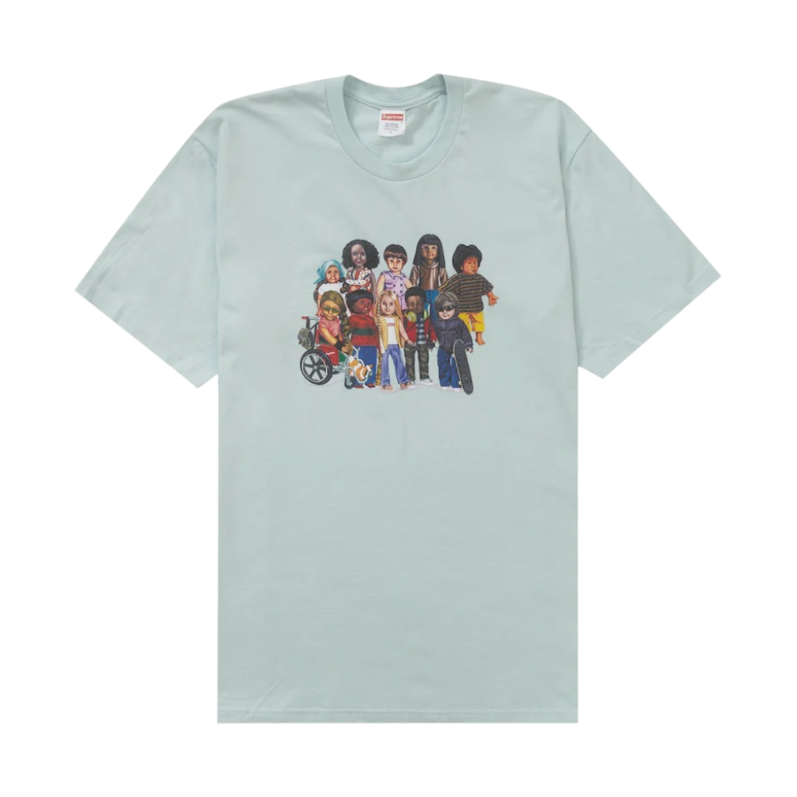 슈프림 칠드런 티셔츠 페일 블루 - 23SS(Supreme Children T-Shirt Pale Blue - 23SS) - 1