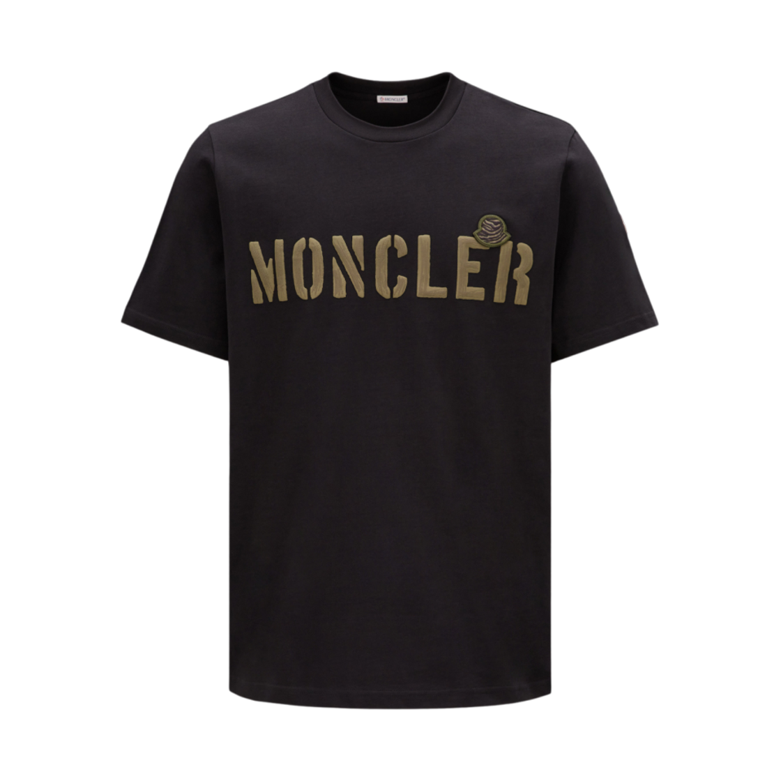 몽클레르 로고 티셔츠 블랙 - 23SS(Moncler Logo T-Shirt Black - 23SS) - 1