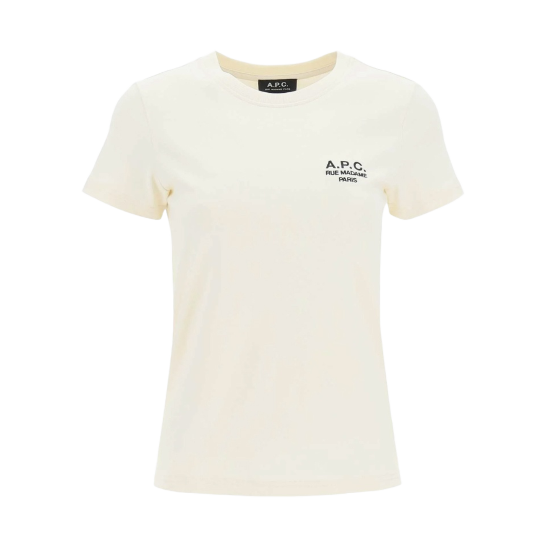(W) 아페쎄 데니스 로고 티셔츠 블랑((W) A.P.C. Denise Logo T-Shirt Blanc)