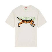 Kenzo Pixel T-Shirt Off White