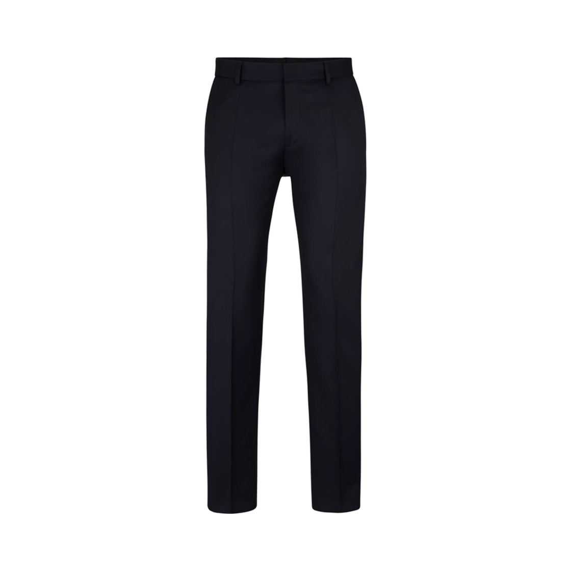 50469174-401 Hugo Boss Slim Fit Trousers in Virgin Wool Serge Dark Blue