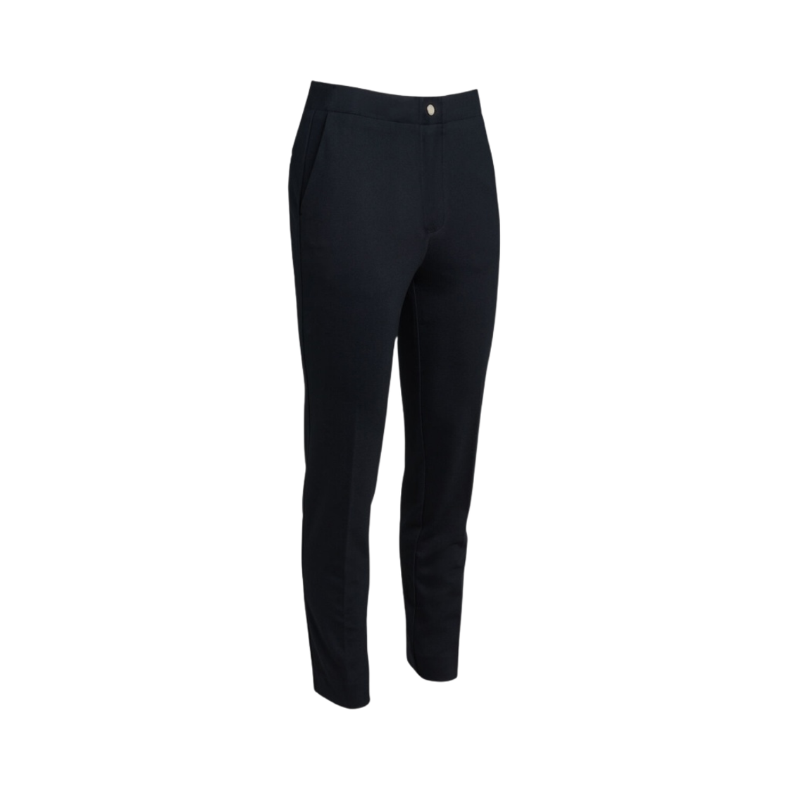 (W) 지포어 더블 니트 시가렛 레그 하이 라이즈 스트레치 트라우저 오닉스((W) G/Fore Double Knit Cigarette Leg High Rise Stretch Trouser Onyx)