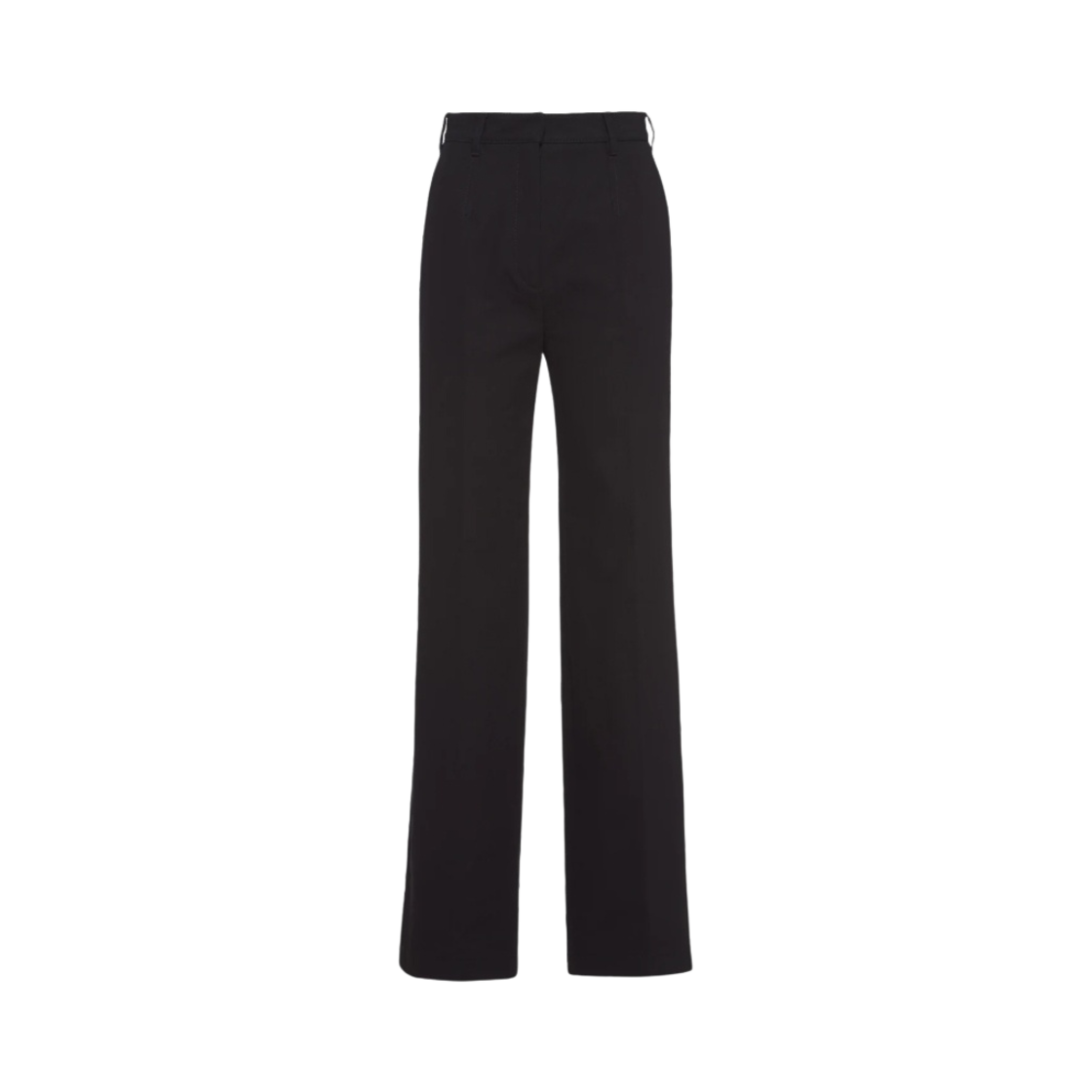 (W) 프라다 드릴 팬츠 블랙((W) Prada Drill Pants Black) - 1