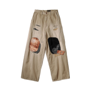 Kapital Katsuragi Port Baggy Pants Beige