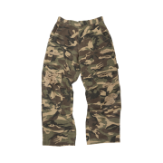 ETCE Double Knee Destroyed Pants Vintage Camo