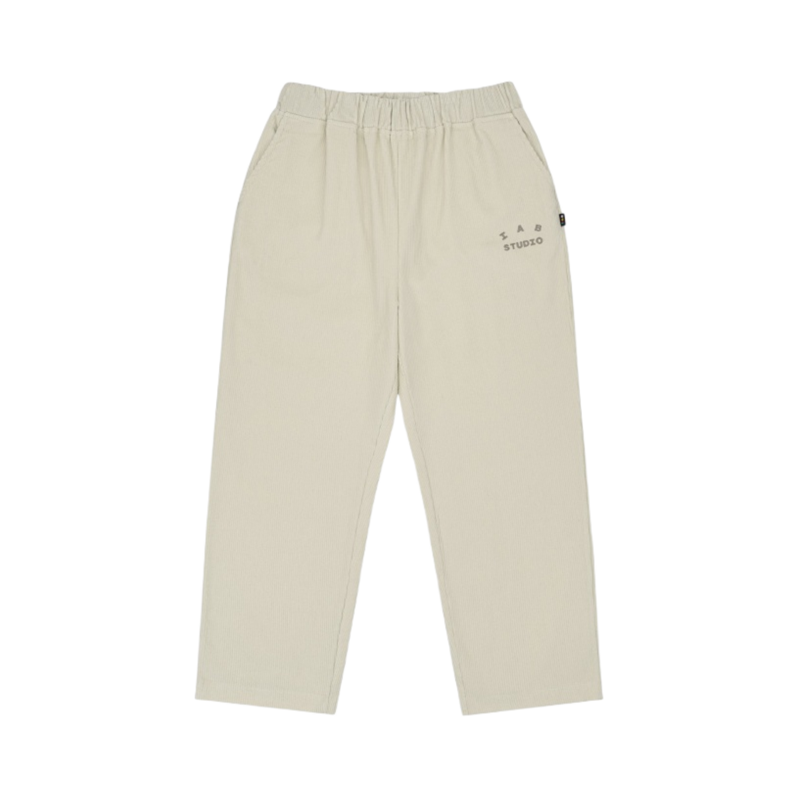 아이앱 스튜디오 코듀로이 팬츠 크림 - 하라주쿠 한정(IAB Studio Corduroy Pants Cream - Harajuku Exclusive) - 1