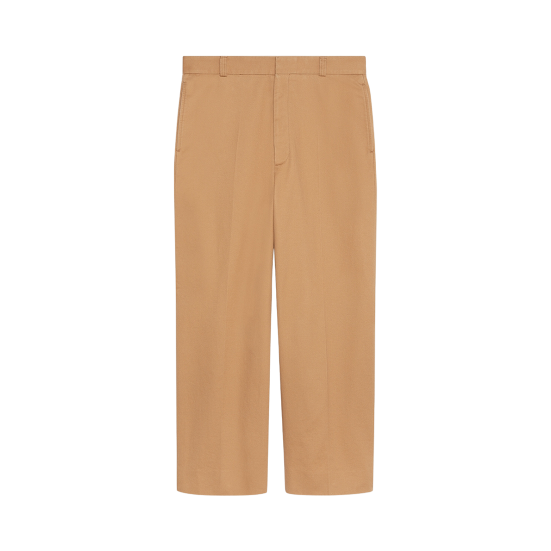 구찌 코튼 드릴 트라우저 라이트 브라운(Gucci Cotton Drill Trousers Light Brown)
