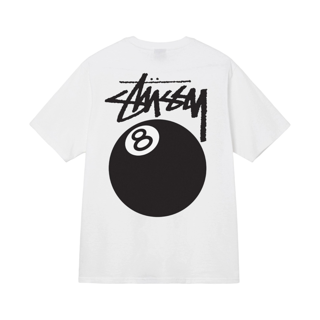 스투시 8볼 티셔츠 화이트 - 22SS(Stussy 8 Ball T-Shirt White - 22SS)