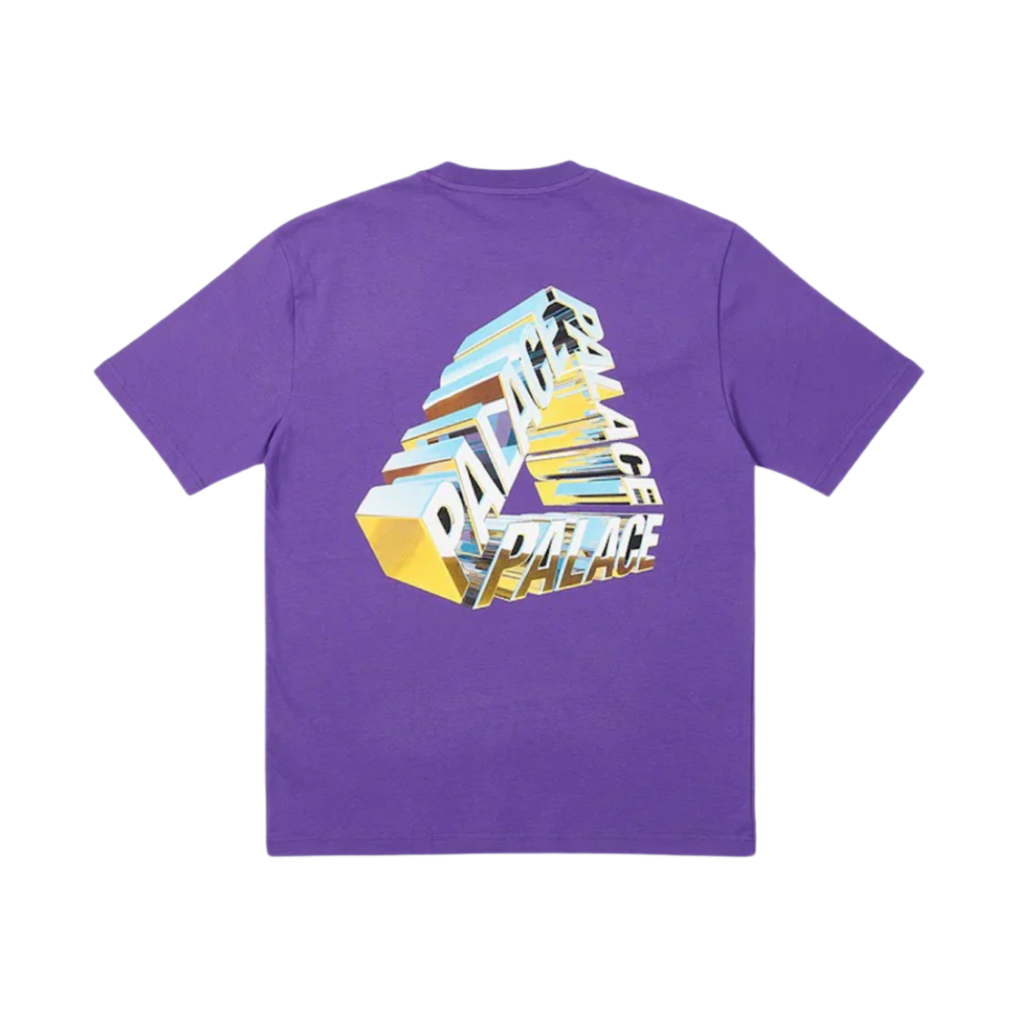 팔라스 트라이크롬 티셔츠 리갈 퍼플 - 23SS(Palace Tri-Chrome T-Shirt Regal Purple - 23SS) - 1