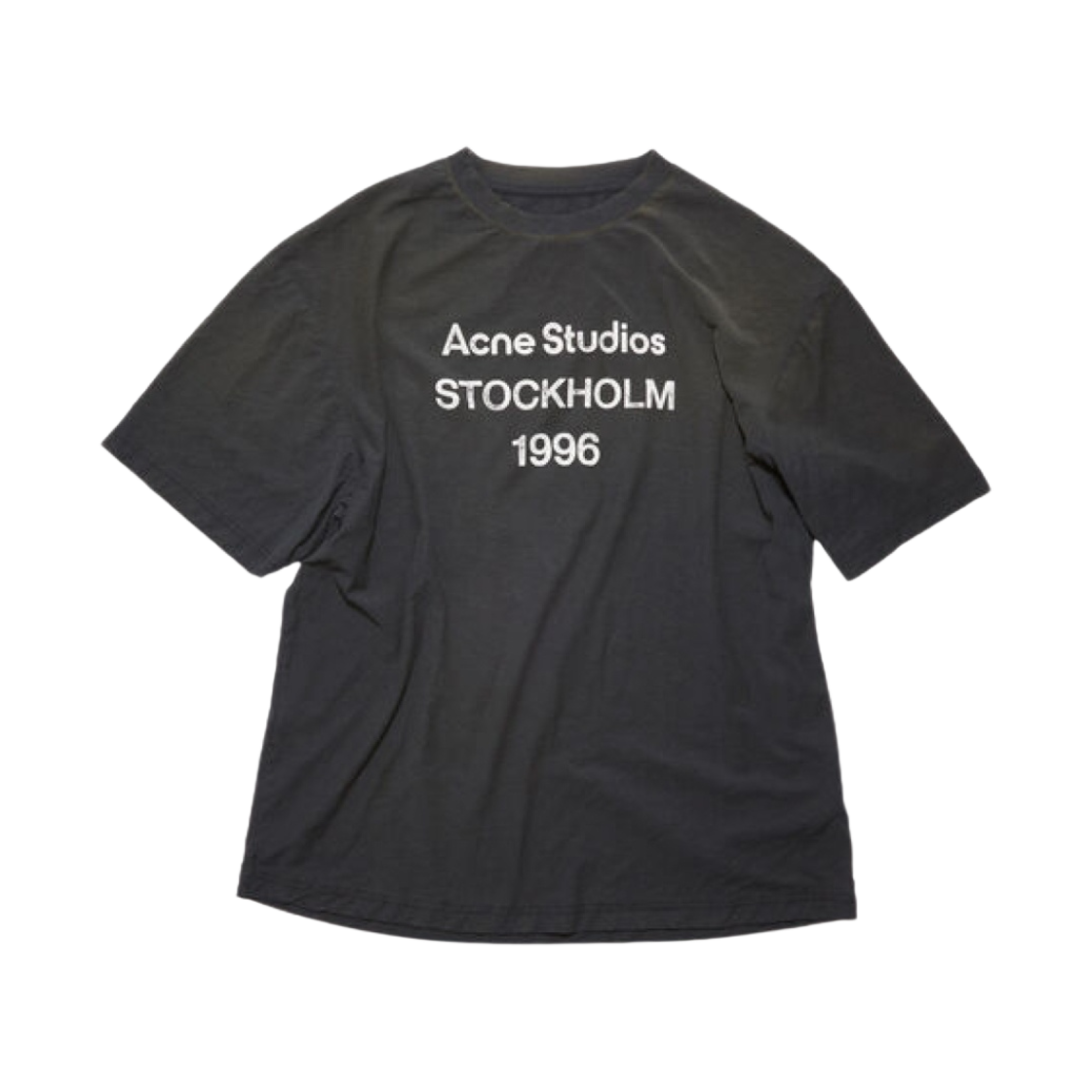 CL0196-BM0 Acne Studios Logo T-Shirt Fade Black