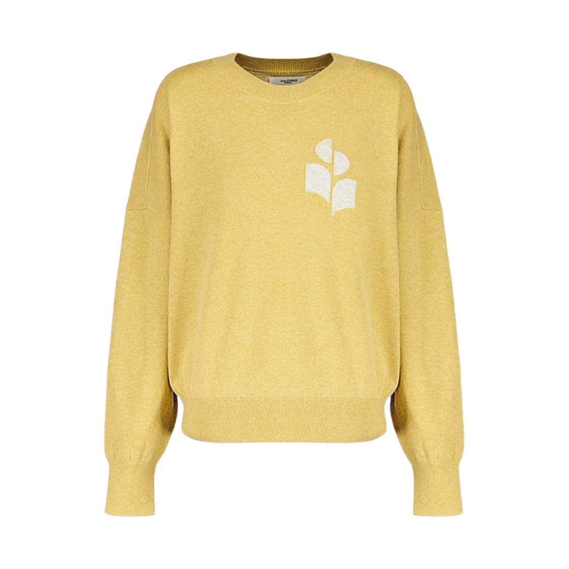 이자벨 마랑 에반스 로고 스웨터 라이트 옐로우 - 22FW(Isabel Marant Evans Logo Sweater Light Yellow - 22FW) - 1