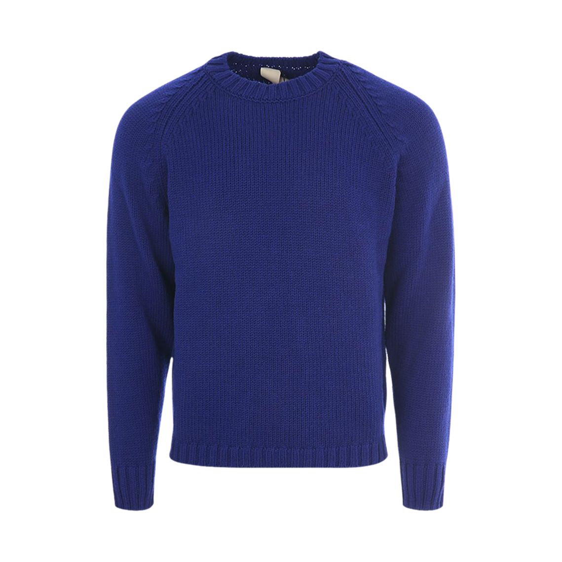 텐씨 라운드넥 울 니트 블루(Ten C Round Neck Wool Knit Blue)