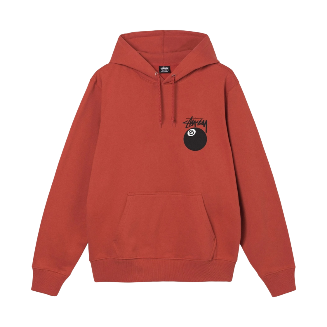 스투시 8볼 후드 브릭 - 21FW(Stussy 8 Ball Hoodie Brick - 21FW) - 2