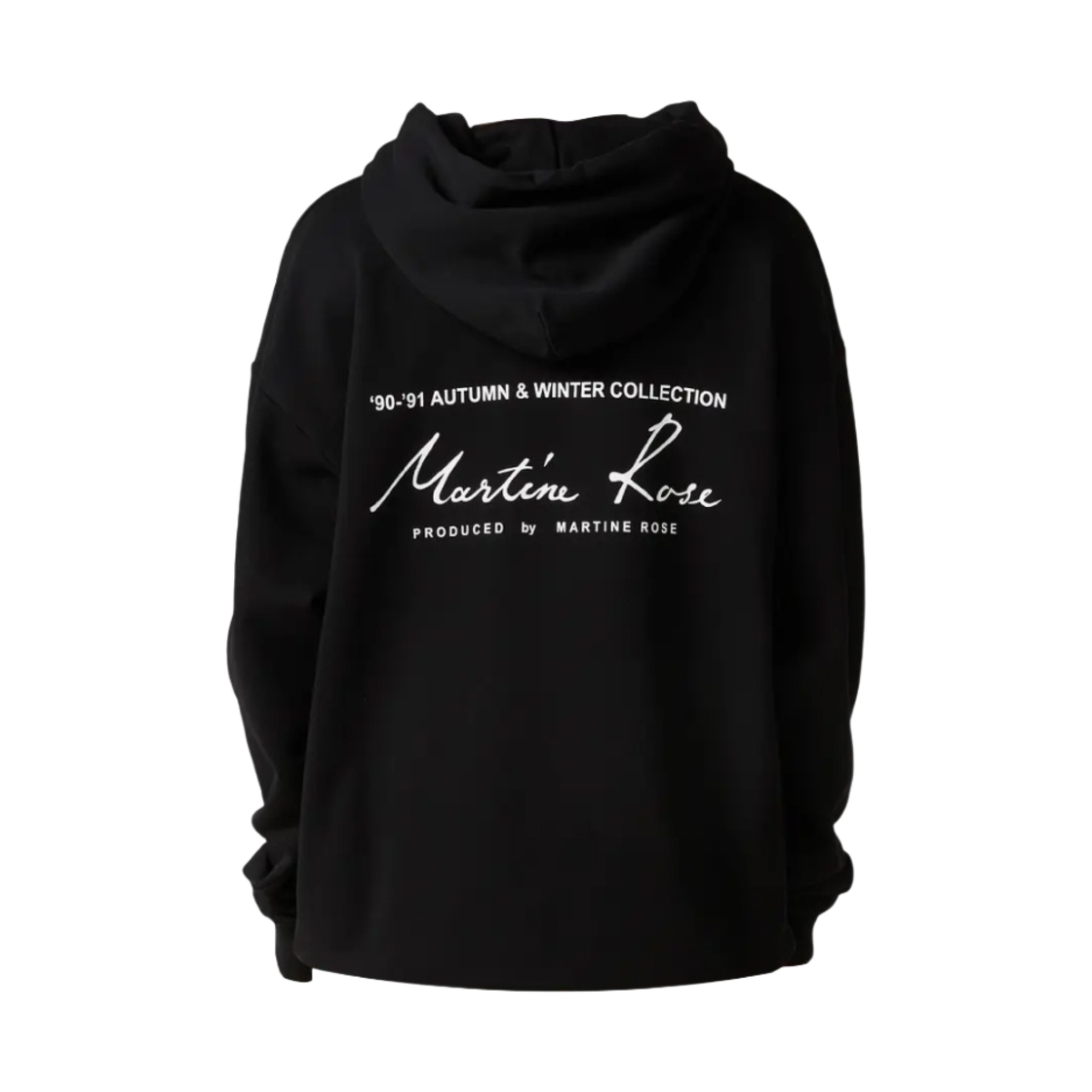 마틴 로즈 클래식 후드 블랙(Martine Rose Classic Hoodie Black)