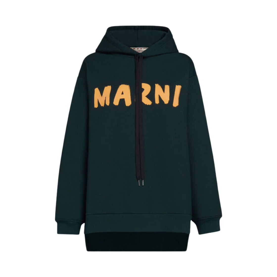 (W) 마르니 오가닉 코튼 오버사이즈 스웨트셔츠 그린((W) Marni Organic Cotton Oversize Sweatshirt Green)