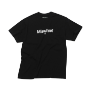 Mischief Call Out Logo Crewneck T-Shirt Black