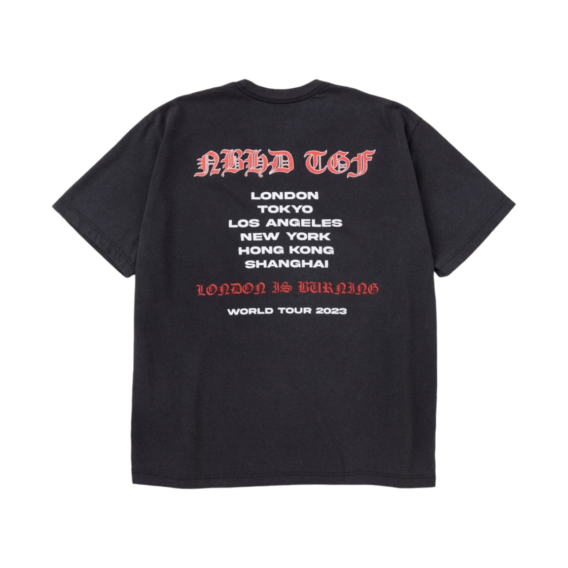 네이버후드 x 그레이트 프로그 숏슬리브 크루넥 티셔츠 블랙(Neighborhood x Great Frog S/S Crewneck T-Shirt Black) - 2