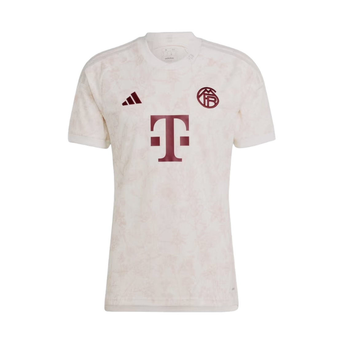 아디다스 바이에른 뮌헨 2023/24 3rd 저지 오프 화이트 - KR 사이즈 (논 마킹 버전)(Adidas Bayern Munchen 2023/24 Third Jersey Off White - KR Sizing (Non Marking Ver.))
