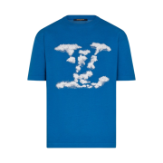 Louis Vuitton Cloud Jacquard T-Shirt Blue