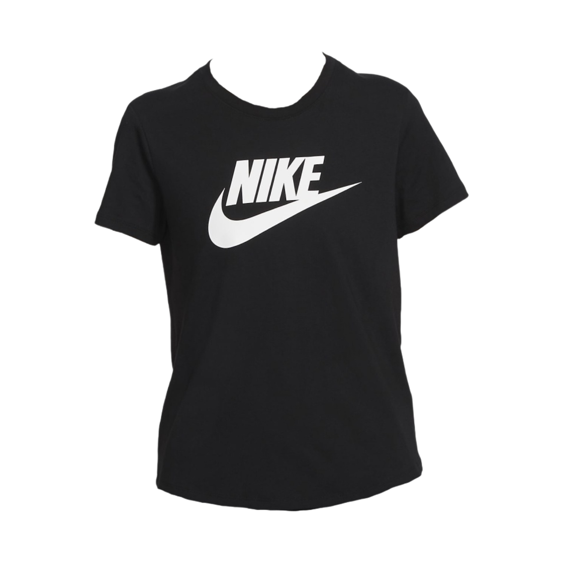 DX7907-010 (W) Nike NSW Essential Logo T-Shirt Black - Asia