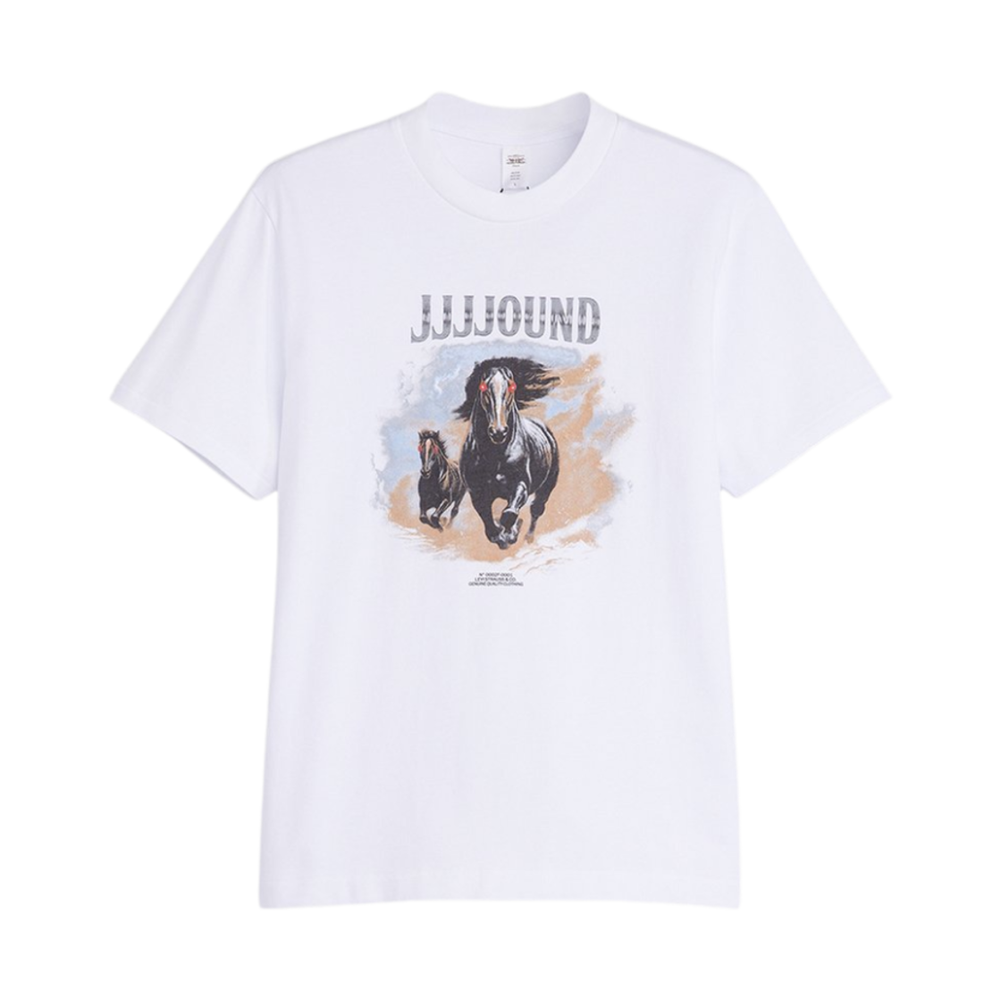 0002F0001 Levi's x JJJJound Graphic T-Shirt White