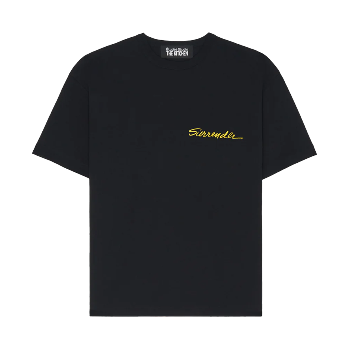 KM4DTSSET02BK Etudes Studio Relax T-Shirt Mars TK Black - 24FW