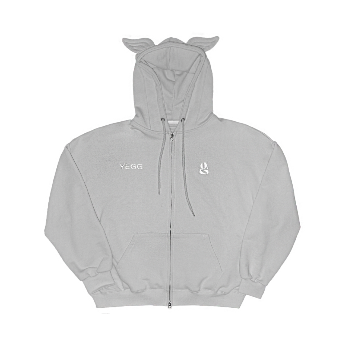 예그 윙 후디 그레이(Yegg Wing hoodie  gray)