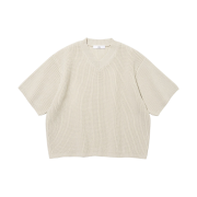 Millo Archive Stable Knit V-neck Beige