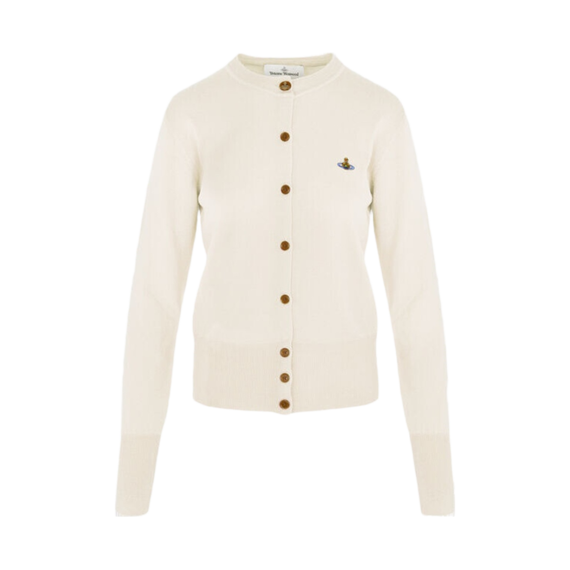1803002P-Y0010-A402 (W) Vivienne Westwood Bea Cardigan Cream