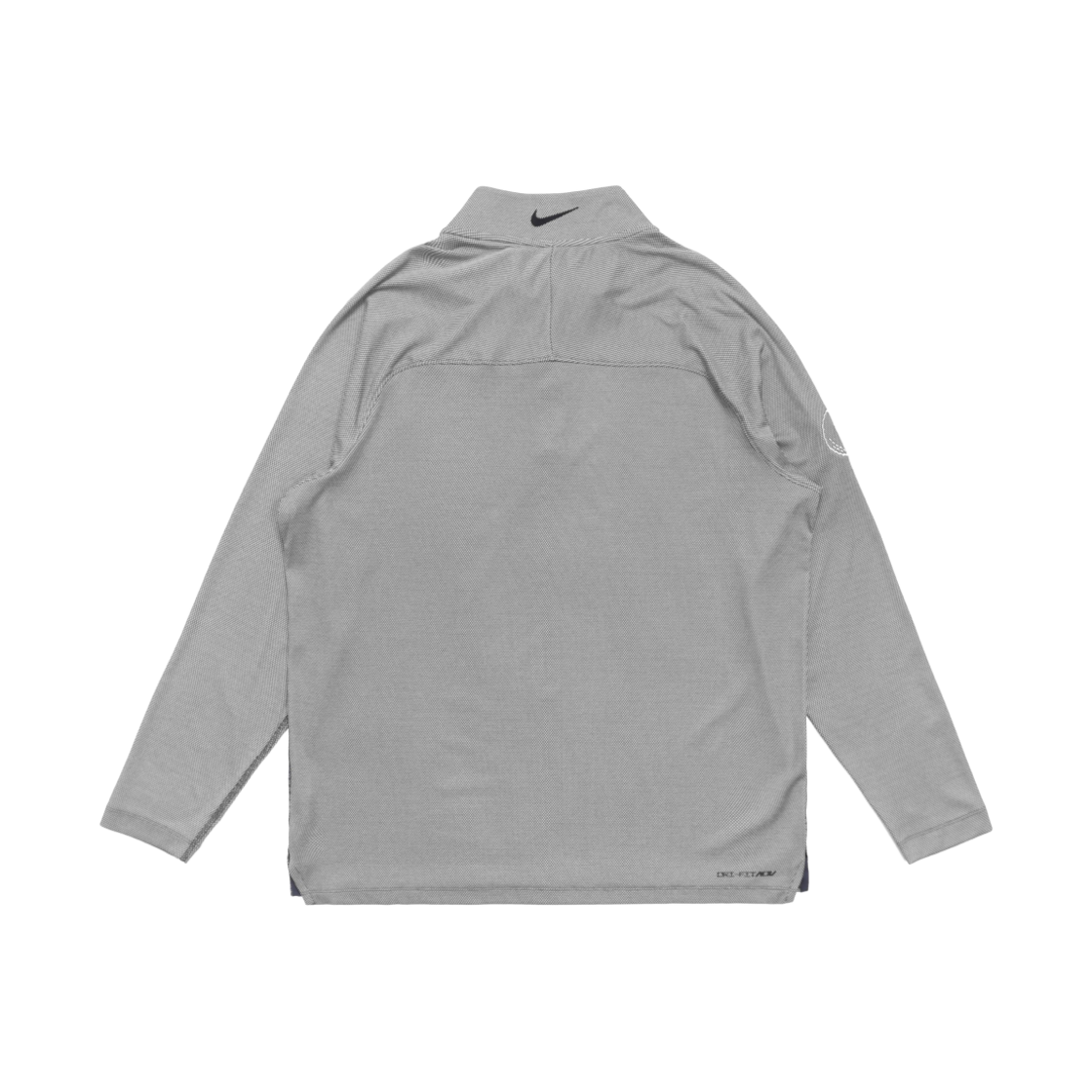 말본 골프 x 나이키 드라이핏 ADV 베이퍼 하프 집 탑 포톤 더스트(Malbon Golf x Nike Dri-Fit ADV Vapor Half Zip Top Photon Dust) - 2