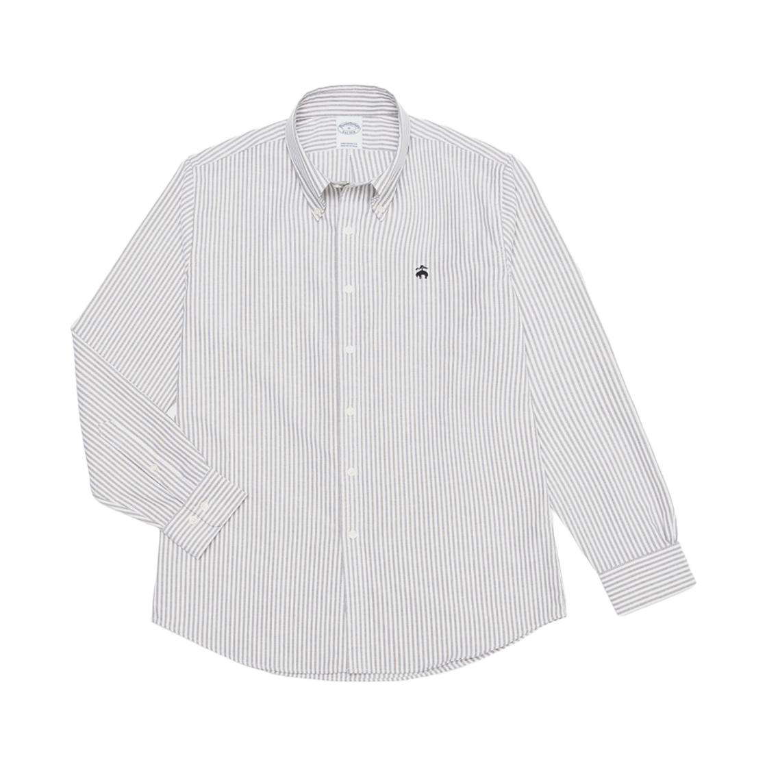 BBTHMB0018WEF Brooks Brothers Button-Down Shirt Grey